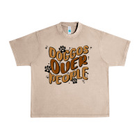 French Oak doggos over people Urban Heavy Tee - MaliasSmallBusiness