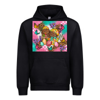 Black Easter Bunnies And Egg Tumbler Urban Hoodie - BundleAndBundleShop