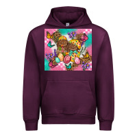 Mauve Wine Easter Bunnies And Egg Tumbler Urban Hoodie - BundleAndBundleShop