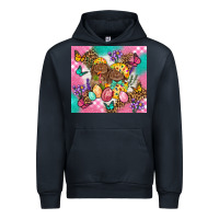 Navy Easter Bunnies And Egg Tumbler Urban Hoodie - BundleAndBundleShop
