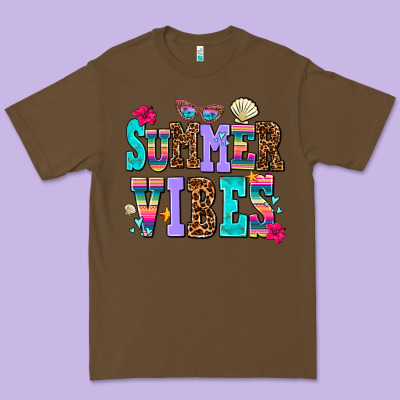 Summer Vibes Premium Tee Designed By Adodesignshop
