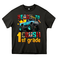 Asphalt ready to school crush 1st grade Heavy Core Tee - AdoDesignShop