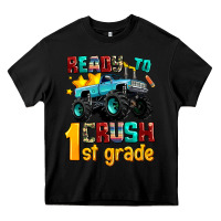 Black ready to school crush 1st grade Heavy Core Tee - AdoDesignShop