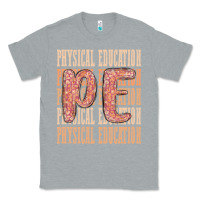 Heather Grey physical education Classic Tee - MaliasSmallBusiness