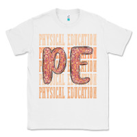 White physical education Classic Tee - MaliasSmallBusiness