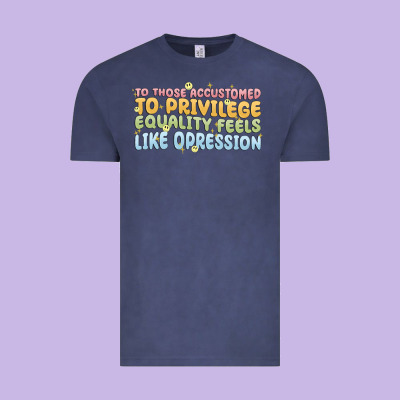 To Those Accustomed To Privilege Vintage Tee Designed By Maliassmallbusiness