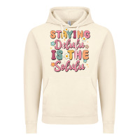 Vintage Artic staying delulu is the solulu Vintage Hoodie - MaliasSmallBusiness