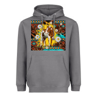 Storm aztec tribal horse Heavyweight Hoodie - TumblerDesignByShophia