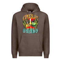 Coffee cinco de drinko cinco de mayo Premium Hoodie - CowGirlArtShop