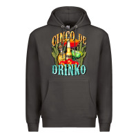 Smoke cinco de drinko cinco de mayo Premium Hoodie - CowGirlArtShop