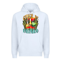 White cinco de drinko cinco de mayo Premium Hoodie - CowGirlArtShop
