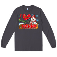 Smoke i love being a nanny Long Sleeve Tee - MaliasSmallBusiness