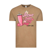 Vintage Coffee jesus fills my cup Vintage Tee - JahusDesignShop
