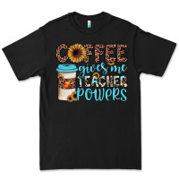 Black coffee gives me teacher powers Premium Tee - JahusDesignShop