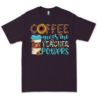 Plum coffee gives me teacher powers Premium Tee - JahusDesignShop