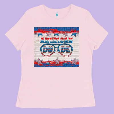 American Dude Ladies Tee Designed By Hra Design Shop