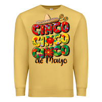 Antique Gold cinco cinco cinco de mayo Premium Sweatshirt - CowGirlArtShop
