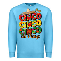 Ocean Blue cinco cinco cinco de mayo Premium Sweatshirt - CowGirlArtShop