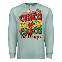 Seafoam cinco cinco cinco de mayo Premium Sweatshirt - CowGirlArtShop