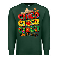 Sports Green cinco cinco cinco de mayo Premium Sweatshirt - CowGirlArtShop
