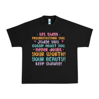 Black let them Urban Heavy Tee - MaliasSmallBusiness