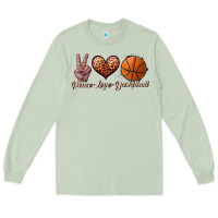 Matcha peace love basketball Long Sleeve Tee - JahusDesignShop