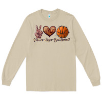Mushroom peace love basketball Long Sleeve Tee - JahusDesignShop