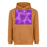 Meerkat purple glitter with leopard pattern Heavyweight Hoodie - TumblerDesignByShophia