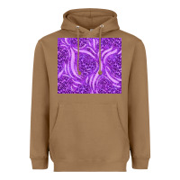Toasted Coconut purple glitter with leopard pattern Heavyweight Hoodie - TumblerDesignByShophia