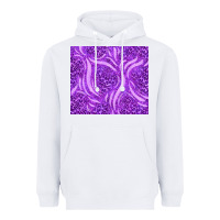 White purple glitter with leopard pattern Heavyweight Hoodie - TumblerDesignByShophia