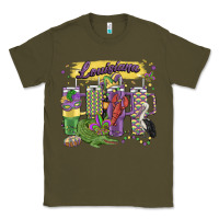 Army Green obsessive cup disorder mardi gras Classic Tee - MaliasSmallBusiness