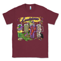 Burgundy obsessive cup disorder mardi gras Classic Tee - MaliasSmallBusiness