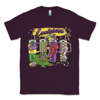 Plum obsessive cup disorder mardi gras Classic Tee - MaliasSmallBusiness