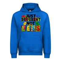Cobalt just different not less Urban Hoodie - FaDigitalArtStudio