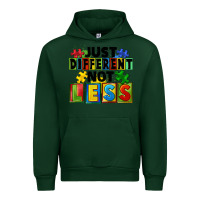 Forest Green just different not less Urban Hoodie - FaDigitalArtStudio