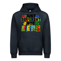 Navy just different not less Urban Hoodie - FaDigitalArtStudio