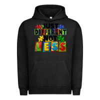 Pigment Black just different not less Urban Hoodie - FaDigitalArtStudio