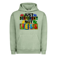 Pigment Oil Green just different not less Urban Hoodie - FaDigitalArtStudio