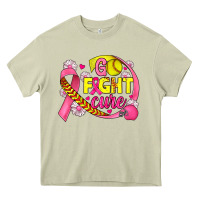 Mossy breast cancer go fight cure softball Heavy Core Tee - JahusDesignShop