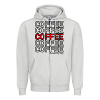 Dove Grey Coffee Makes Zipper Hoodie - Bettercallsaul
