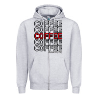 Heather Grey Coffee Makes Zipper Hoodie - Bettercallsaul