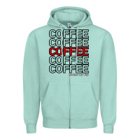 Seafoam Coffee Makes Zipper Hoodie - Bettercallsaul