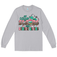 Moon Dust coffee scrubs and rubber gloves Long Sleeve Tee - MaliasSmallBusiness