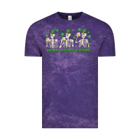 Cloud Purple drink drank drunk st. patricks day skeletons Vintage Tee - MaliasSmallBusiness