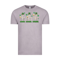 Vintage Zinc drink drank drunk st. patricks day skeletons Vintage Tee - MaliasSmallBusiness