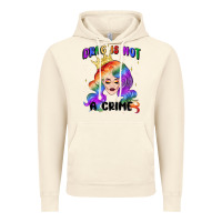 Vintage Artic drag is not a crime fabulous drag queen Vintage Hoodie - MaliasSmallBusiness