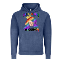 Vintage Denim drag is not a crime fabulous drag queen Vintage Hoodie - MaliasSmallBusiness