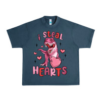 Midnight Navy i steal hearts Urban Heavy Tee - MaliasSmallBusiness