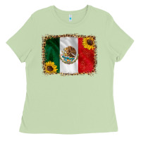 Matcha mexico flag background Ladies Tee - HRA Design Shop