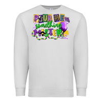Dove Grey pour me something mister Premium Sweatshirt - CowGirlArtShop